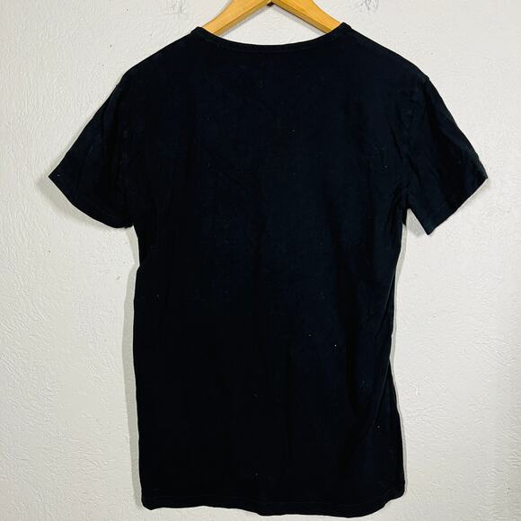 Armani Exchange Underwear V Neck Tee Basic Black Short Sleeve Slim Cut - XL - Picture 3 of 4